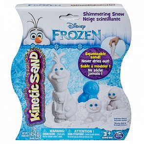 Кинетический песок для лепки из серии Disney Холодное Сердце, с 2 формочками (Spin Master, 71440)